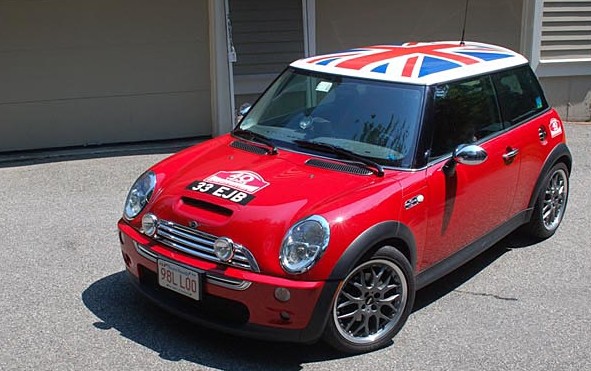 Red Mini Cooper