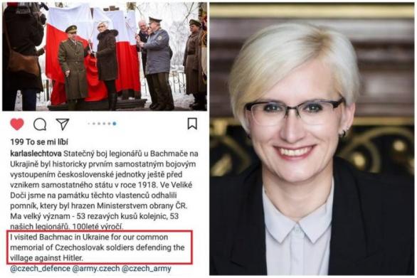 Karle Šlechtové se na Instagramu podařil pořádný přešlap, od ministryně obrany by tohle jeden fakt nečekal.