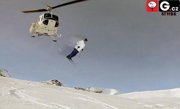 Miloš Zeman miluje adrenalin. Jeho vysokohorské freeriderové sjezdy na běžkách uznávají i ti největší borci.