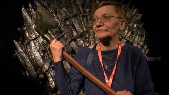 Filmová kritička Mirka Spáčilová.