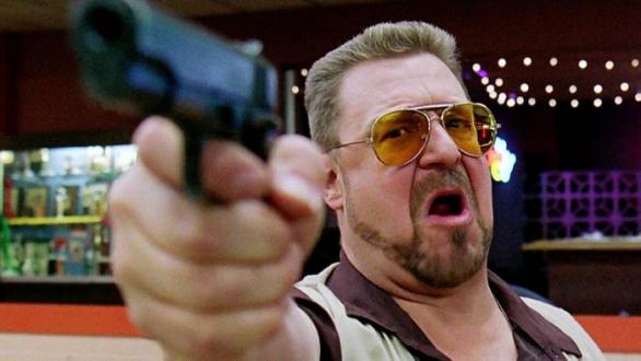 John Goodman jako Dudeův parťák Walter.