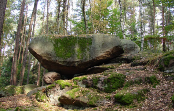 Geologický útvar Obří postele