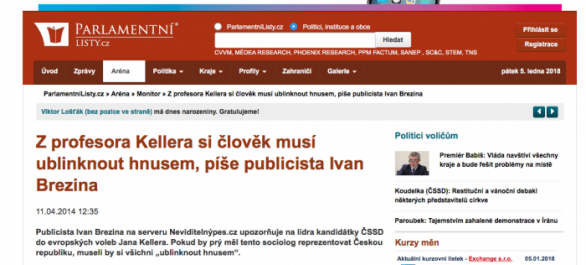 Začátek jednoho z mých &quot;převyprávěných&quot; článků