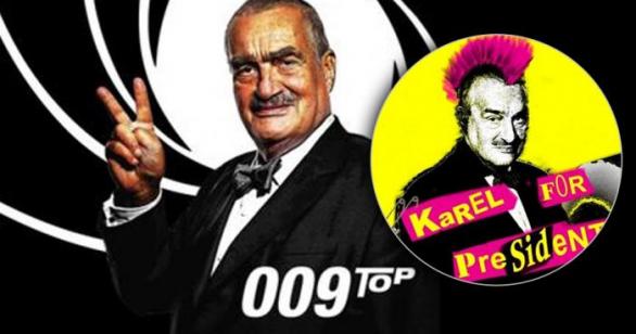 Schwarzenberg byl v TOP 09 už předsedou, Jamesem Bondem a pankáčem. Nyní je logem. Chudák.