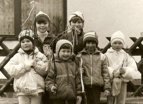 Velikonoce a koledníci v roce 1987