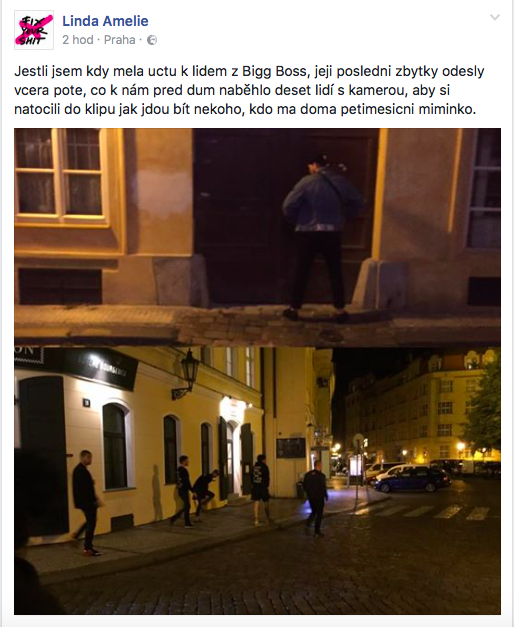 Vyjádření Hugovy partnerky k incidentu.