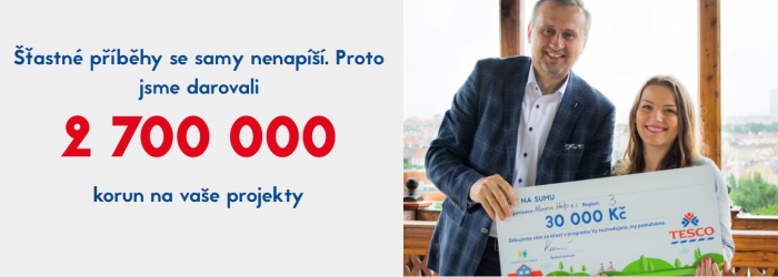 Během 2. ročníku projektu se rozdalo 2,7 milionu korun. Většina z toho šla na pomoc dětem.