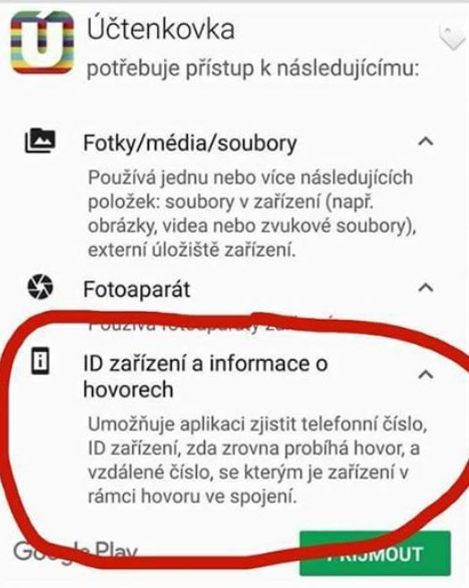 Aplikace Účtenkovka požaduje určitá oprávnění, která vyvolala paniku. Reálně jich ale nechce o nic víc než třeba Facebook.