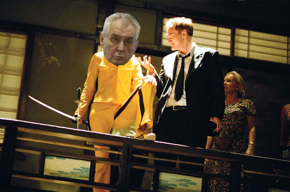 Nový film o životě Miloše Zemana Kill Pill bude natáčet kultovní režisér Quentin Tarantino.