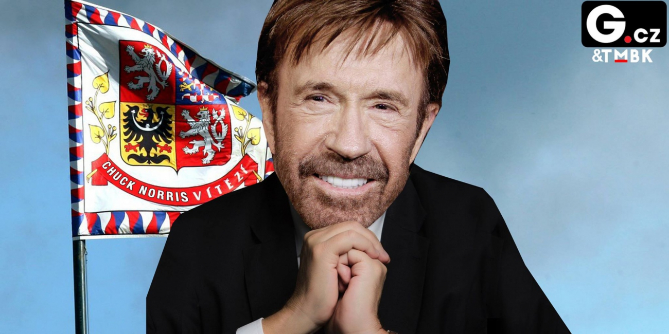 Chuck Norris zvítězí nad lží a nenávistí a vlastně i vším ostatním.