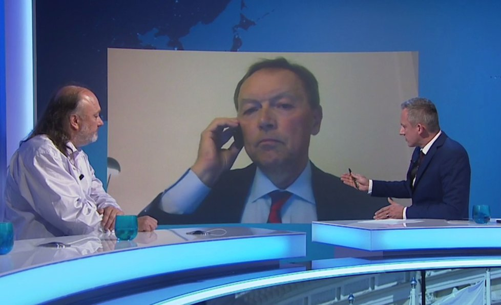Ladislav Jakl v pořadu Události, komentáře.