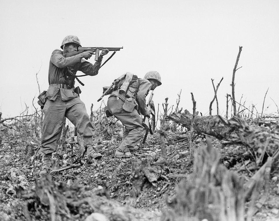 Američtí vojáci se během bojů u Wana Ridge dostali pod těžkou palbu nepřítele.