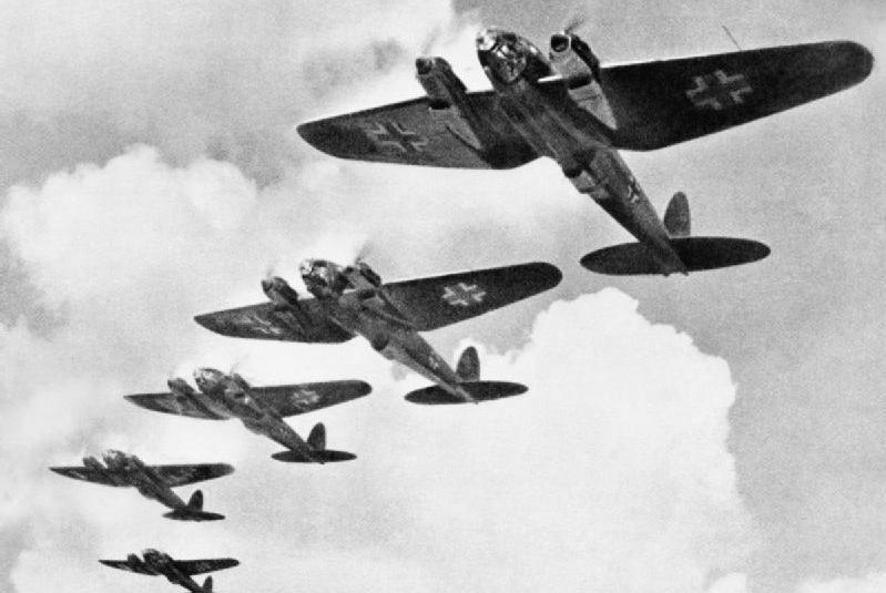 Německé bombardéry Heinkel He 111