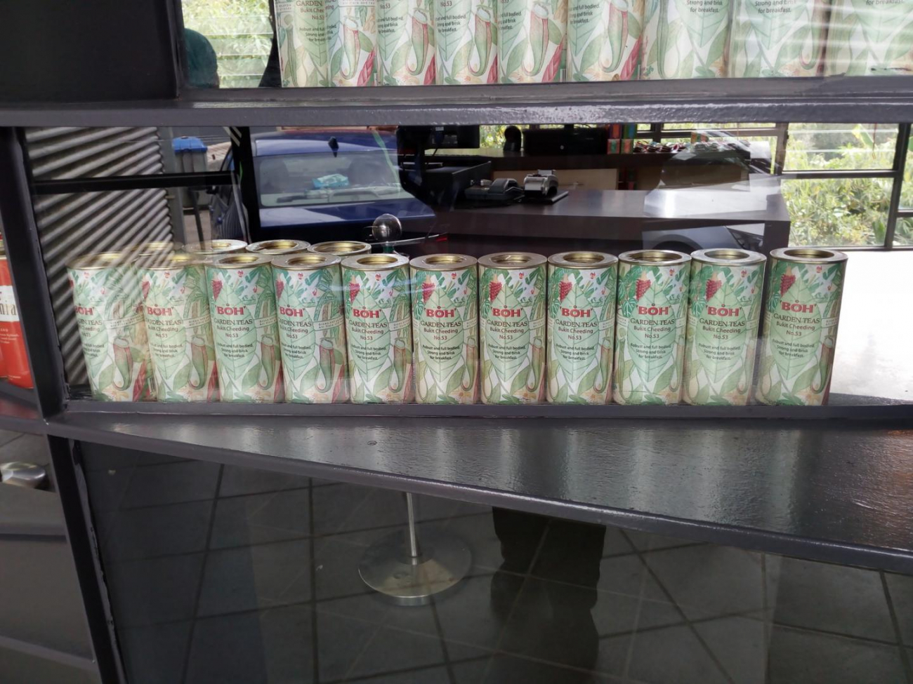 Finální produkt Boh Tea Factory