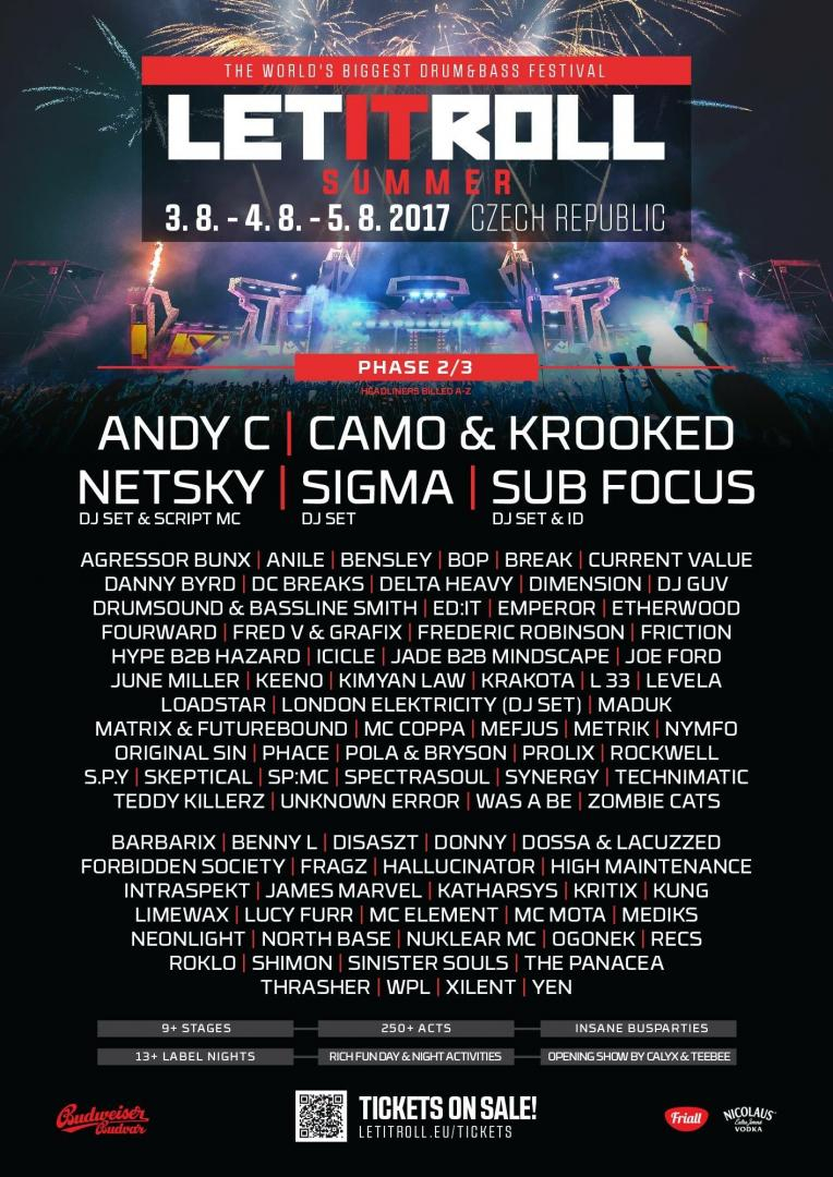 Let It Roll Summer 2018