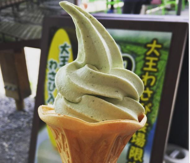 Wasabi zmrzlina. Exotika, která vás dostane.