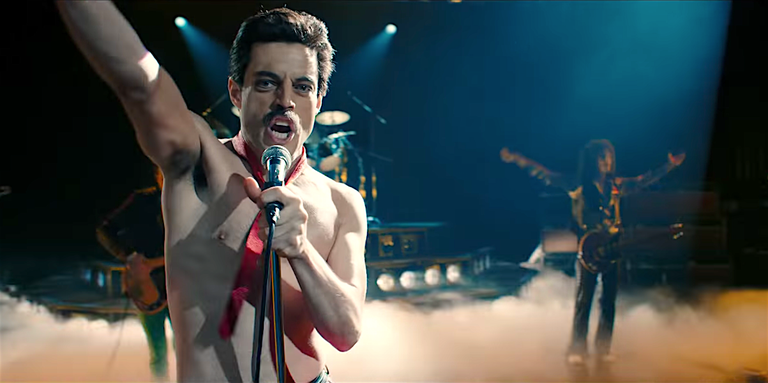 Rami Malek jako Freddie Mercury zaujal natolik, že vyhrál v kategorii Nejlepší herec v hlavní roli.