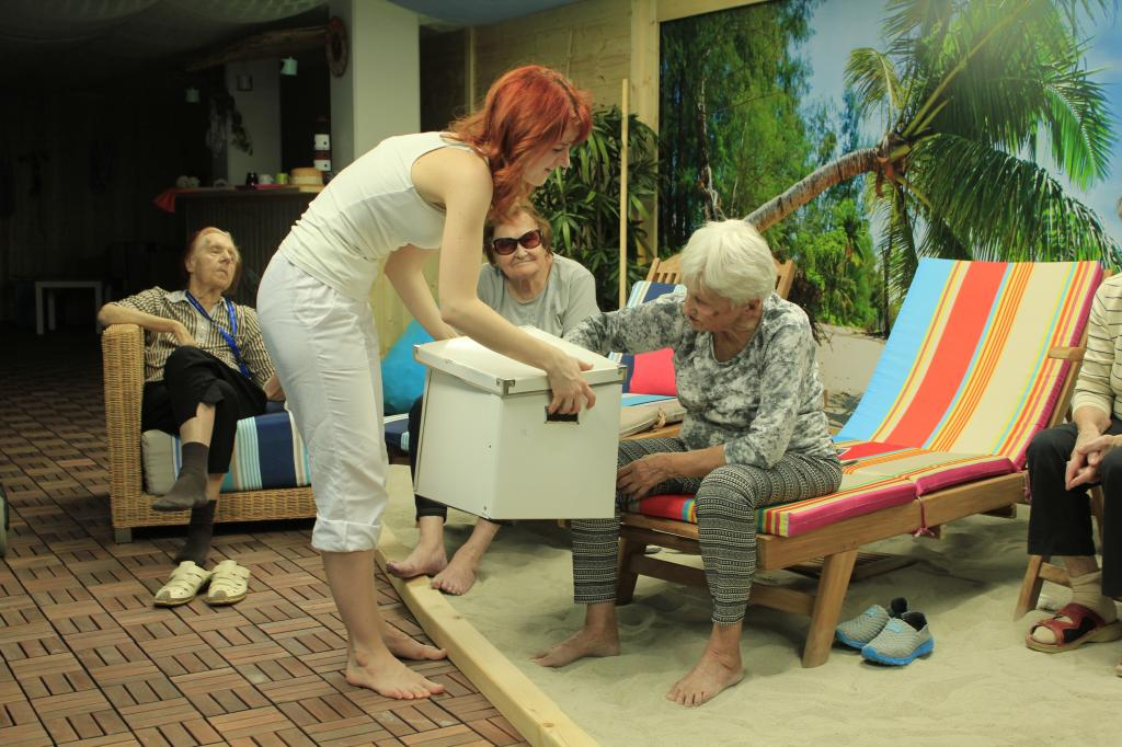 Fototerapeutická pláž v Průhonicích