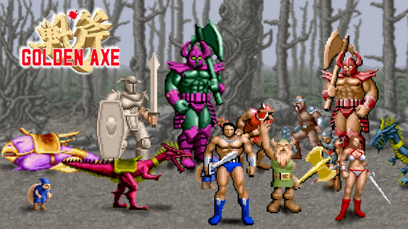 Postrach klávesnic a legenda legend - Golden Axe