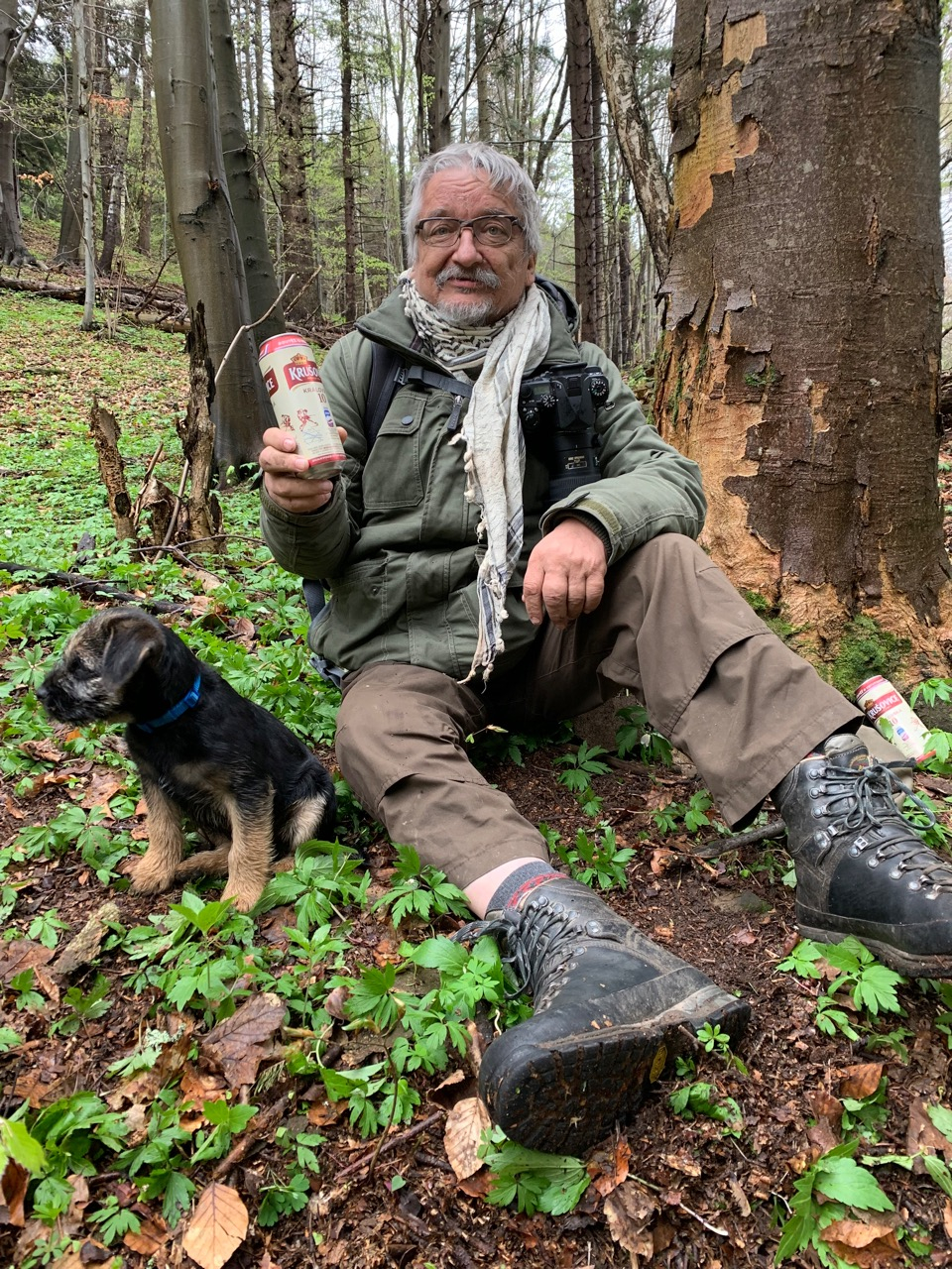 Juraj Lukáč, pes Kašpar a pivo Krušovice