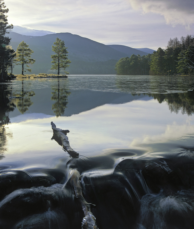 Loch An Eilein, Cairngorm, Skotsko