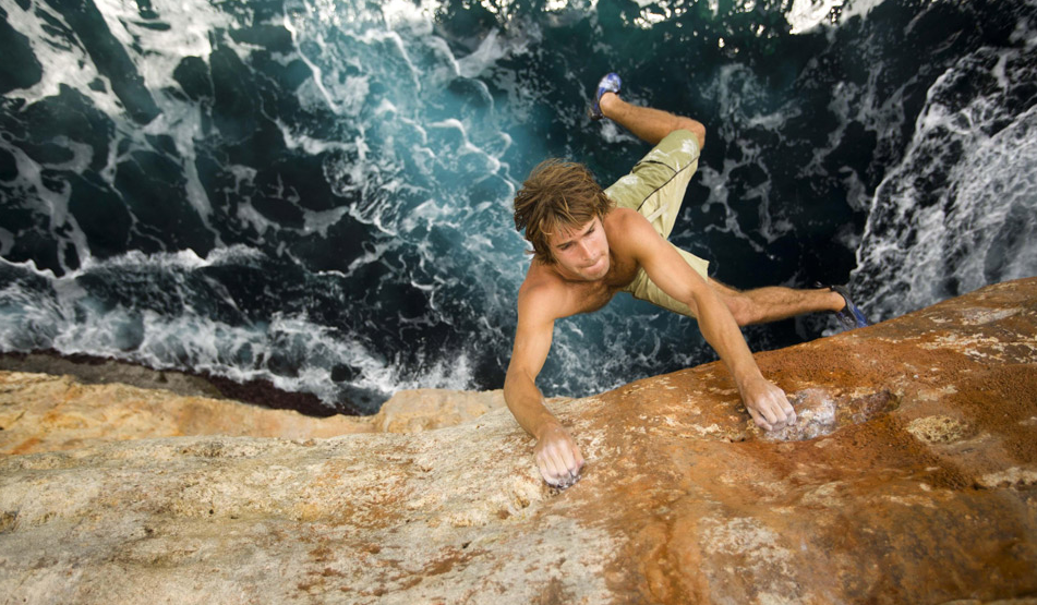 Chris Sharma, jeden z nejlepších lezců na světě. Kluk jako my všichni.