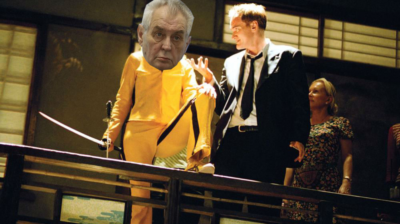 Nový film o životě Miloše Zemana Kill Pill bude natáčet kultovní režisér Quentin Tarantino.
