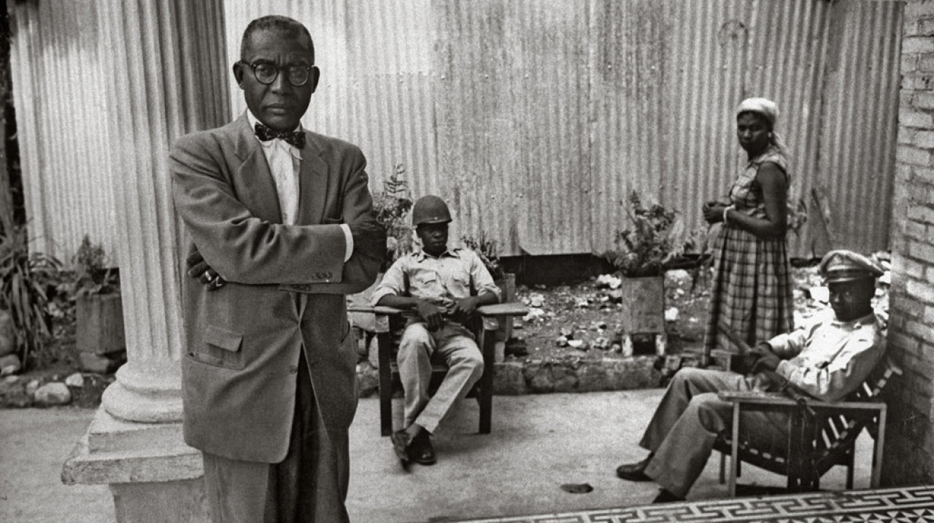 François Duvalier s rodinou