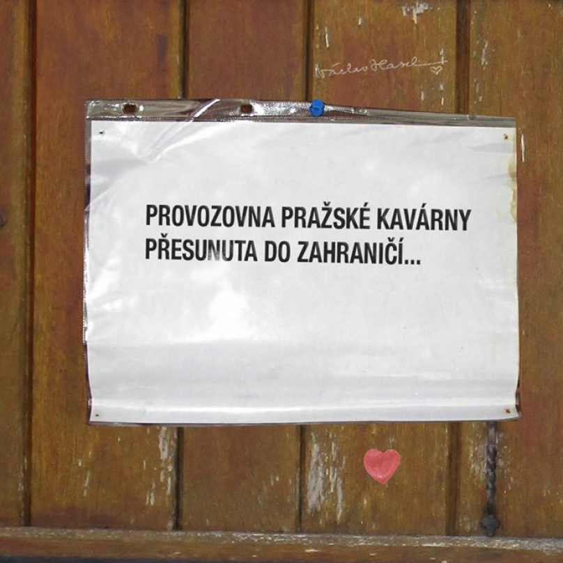 Pražská kavárna to zabalila
