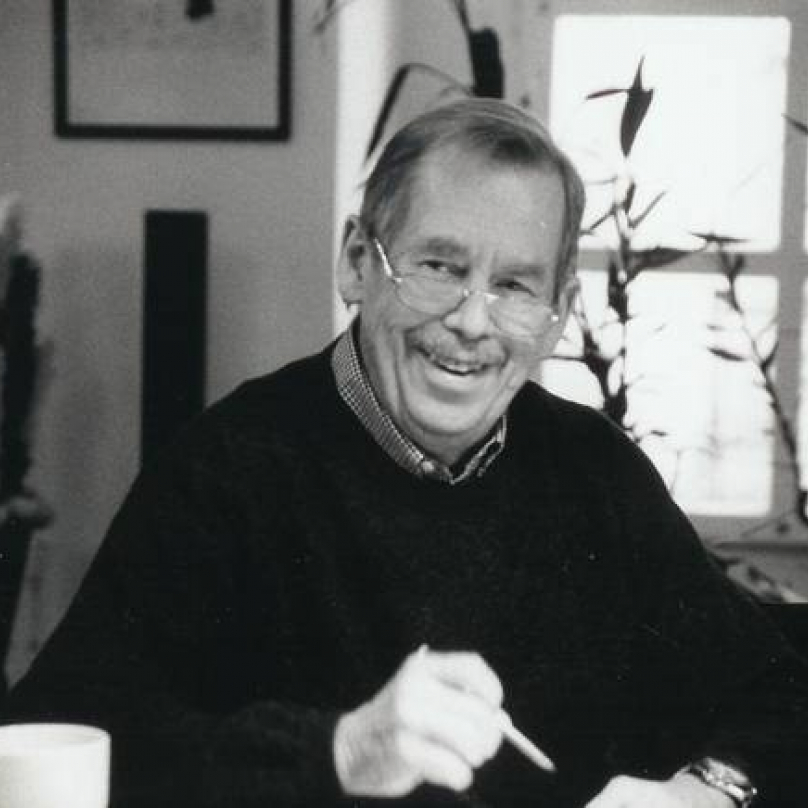 Václav Havel - modla pražské kavárny