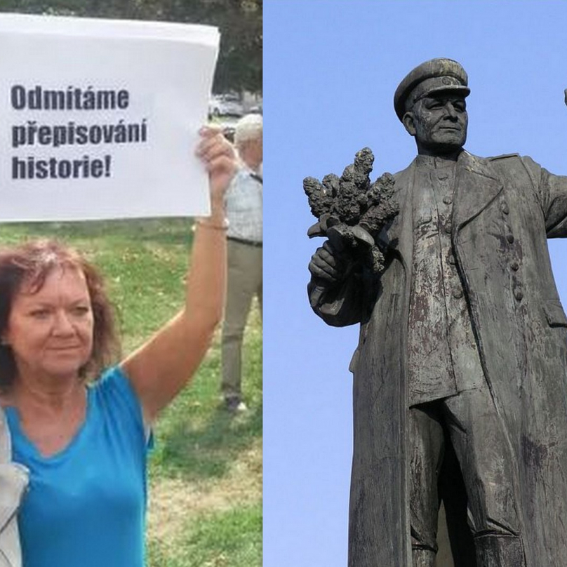 Rudá Marta odmítá přepisování historie.