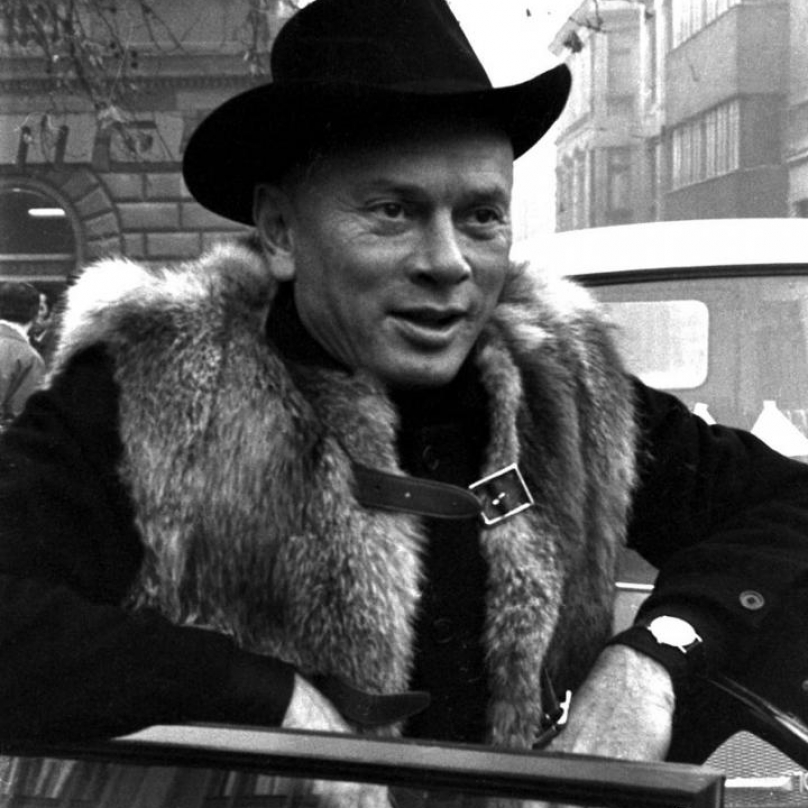 Yul Brynner v roce 1969 v Sarajevu.