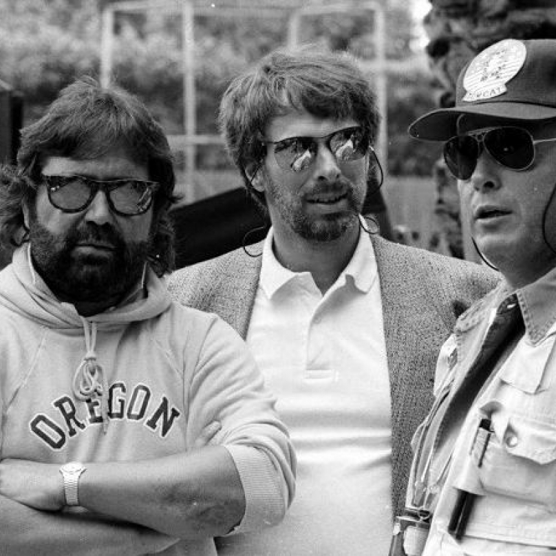 Top Gun byl Scottovou první velkou hollywoodskou šancí a producent Jerry Bruckheimer (vlevo) ho po pár dnech málem vyhodil.