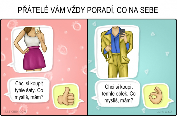 2) V nouzi poznáte přátele