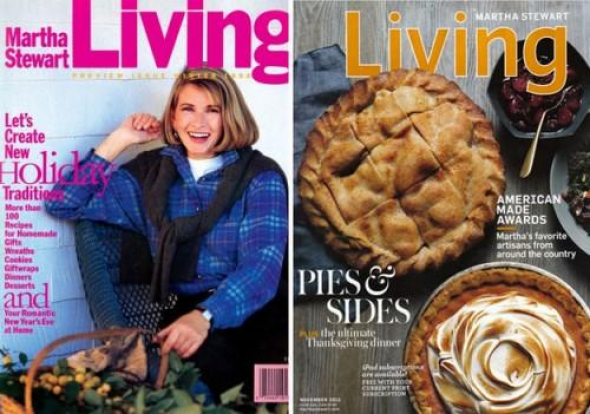 1) Martha Stewart Living, 1990