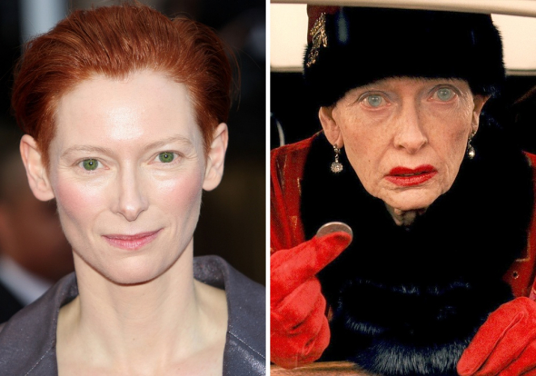 2 Tilda Swinton – Madame Céline Villeneuve Desgoffe und Taxis