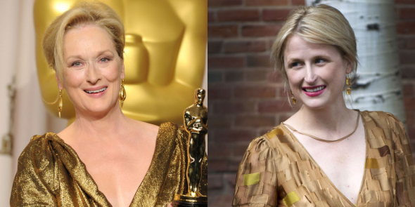 3. Meryl Streep a Mamie Gummer