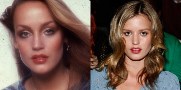 2. Jerry Hall a Georgia May Jagger