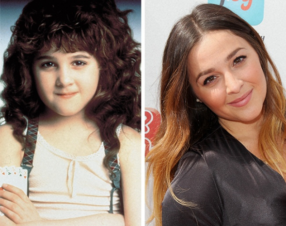 1. Alisan Porter (Kudrnatá holka) 