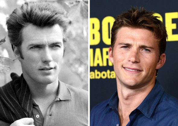 3. Clint Eastwood (31 let) a Scott Eastwood (28 let)