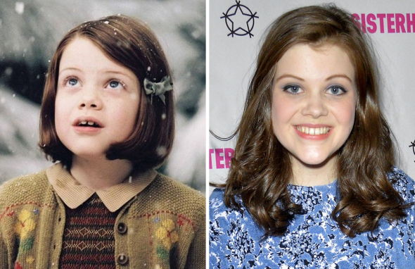 9. Georgie Henley z Letopisů Narnie