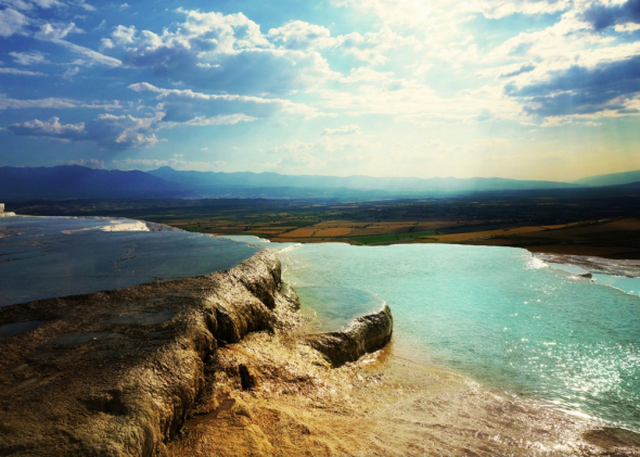 11. Pamukkale, Turecko