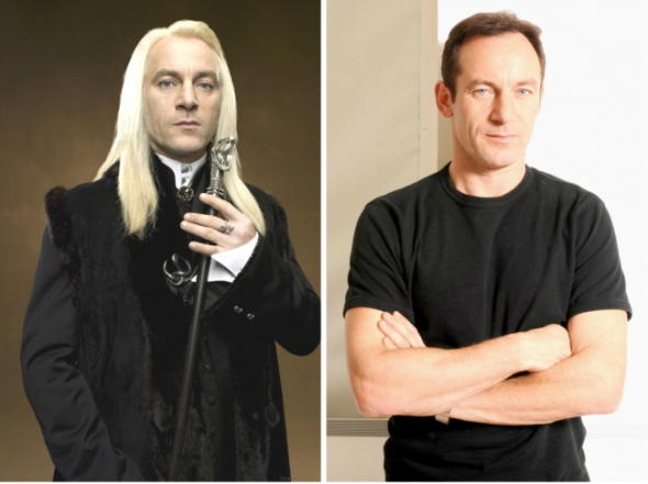 8. Lucius Malfoy, kterého hrál Jason Isaacs