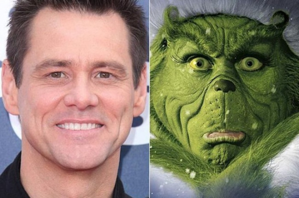 8. Jim Carrey jako Grinch