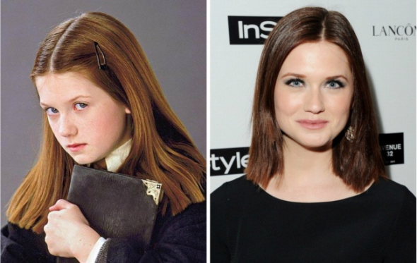 9. Ginevra Weasleyová, kterou hrála Bonnie Wright