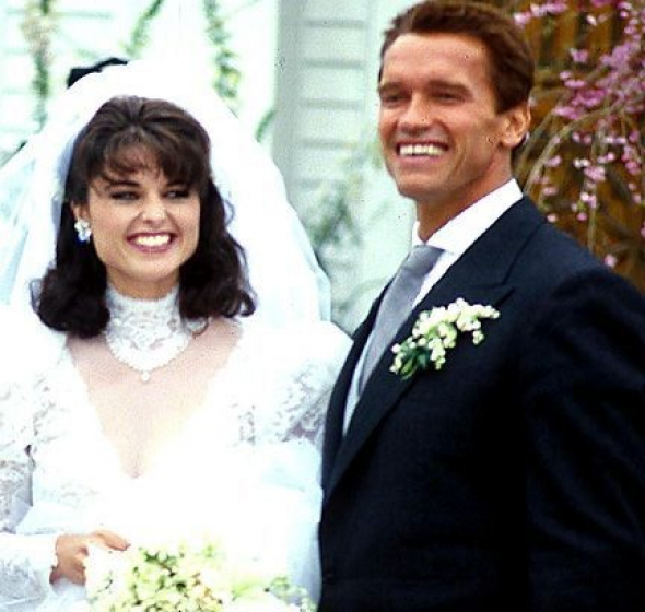 Arnold Schwarzenegger a Maria Shriver (1986)