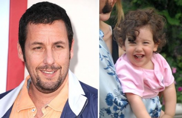 Adam Sandler a jeho dcera Sadie