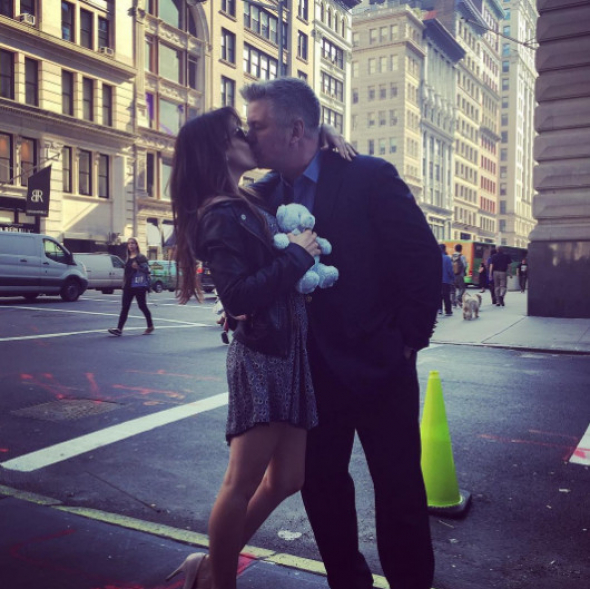 Hilaria a Alec Baldwin