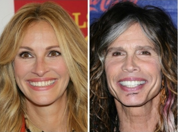 1. Julia Roberts a Steven Tyler