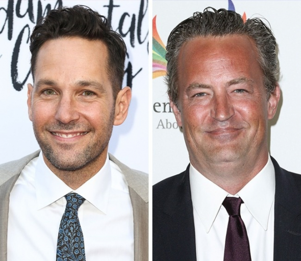 Paul Rudd a Matthew Perry - 47 let